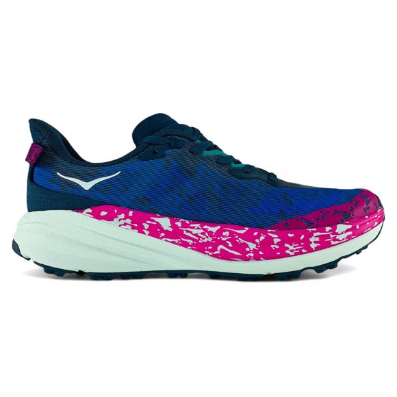 Hoka Speedgoat 6 Stormy Skies Aqua Breeze Men's Trail Running Shoes 1147791-SMY - Picture 2 of 10